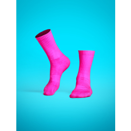 TENNIS SOCKS FUCHSIA FLUORESCENT
