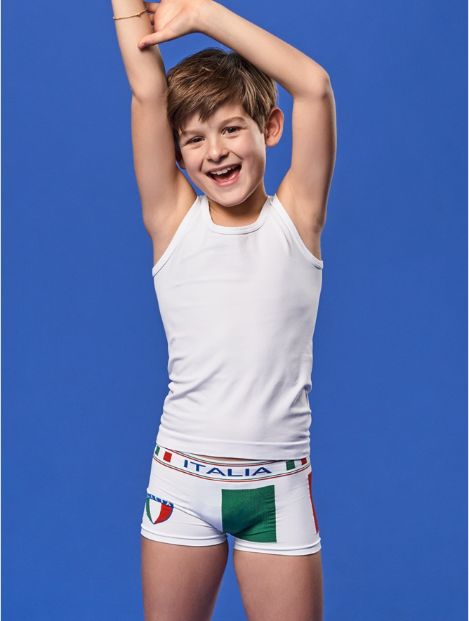 Boys white boxer shorts hotsell