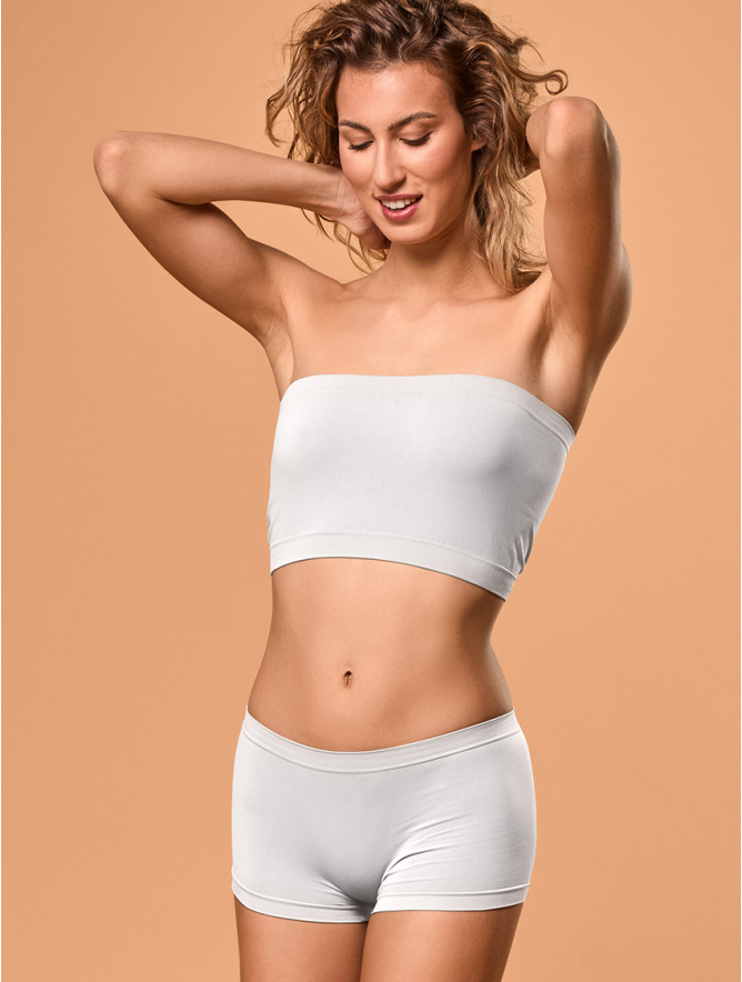 Luigi di Focenza SHORTY DONNA CLASSIC BIANCO