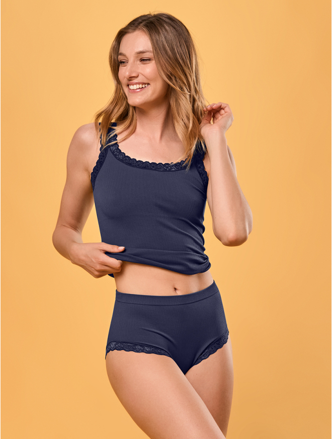 Slip on blu donna cheap