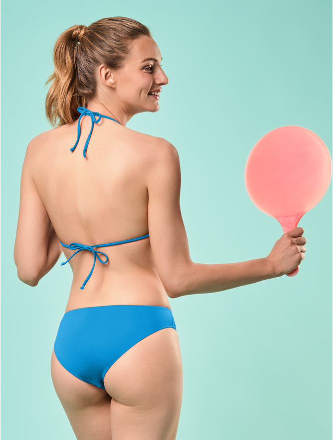 High waisted bikini peacocks sales