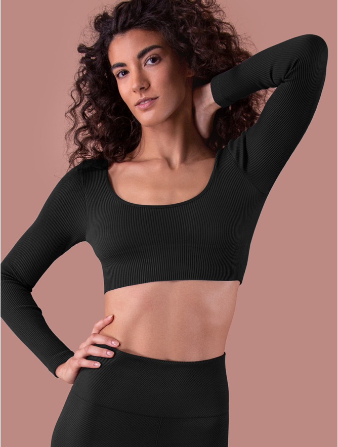 Top cropped manga larga 2025