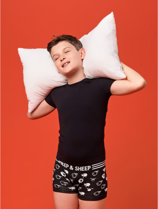 BOYS BOXERS DARK GREEN Focenza