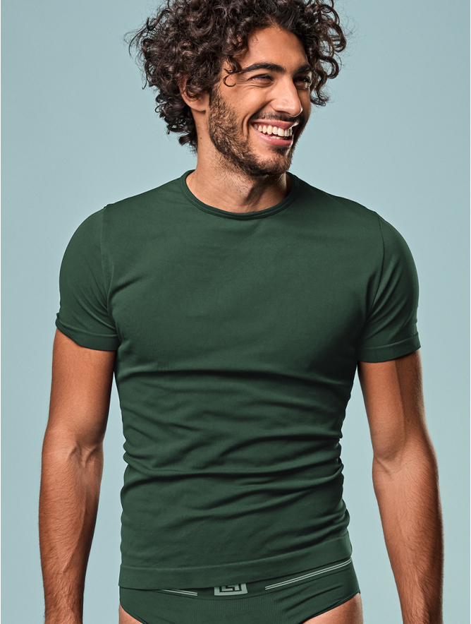 Maglia verde scuro shop