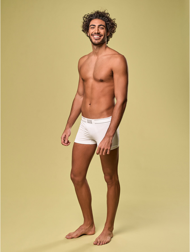 BOXER HOMBRE BASICO BLANCO