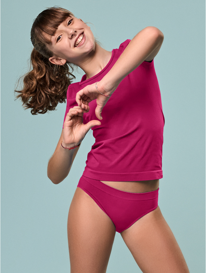 Girls in panties GIRLS' BRIEFS SANGRIA | Focenza
