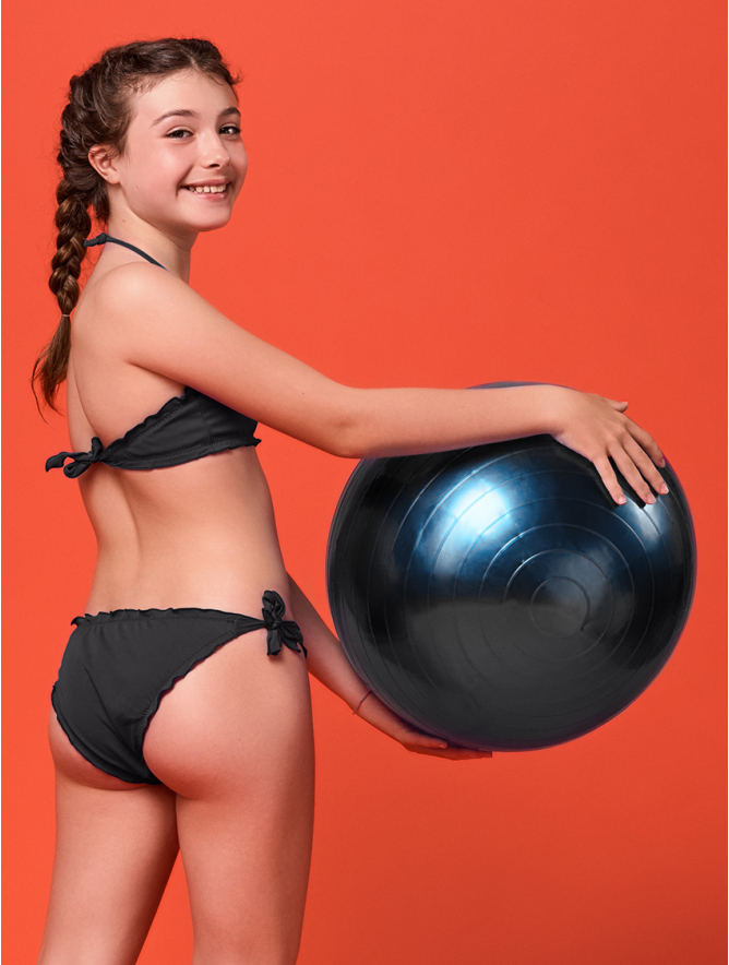 Girls black bikinis new arrivals