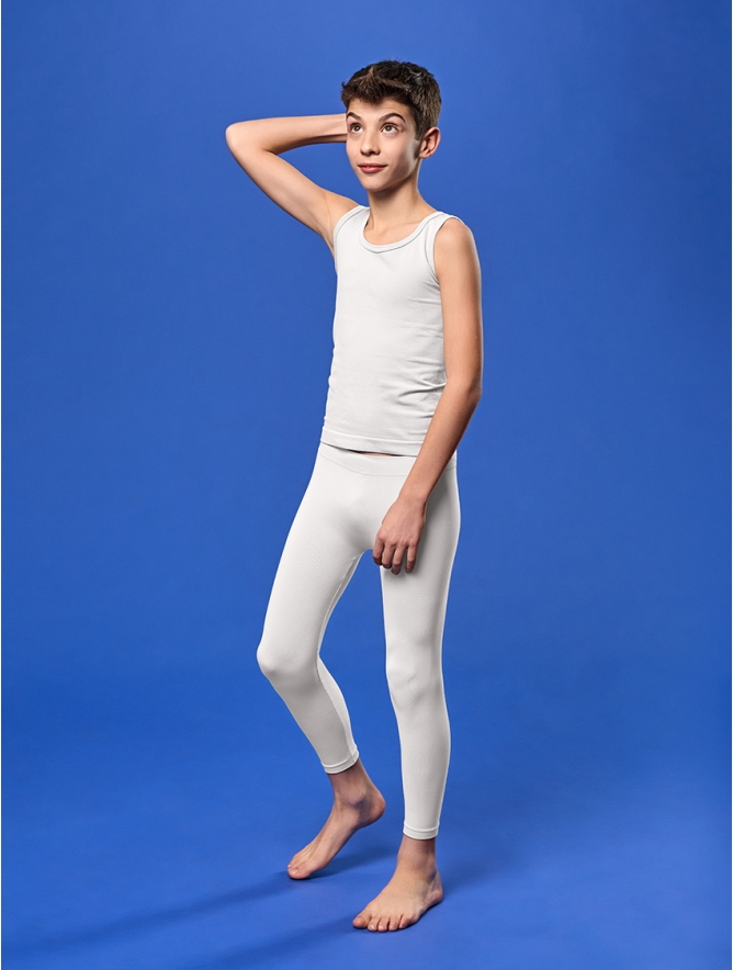 Long white leggings cheap