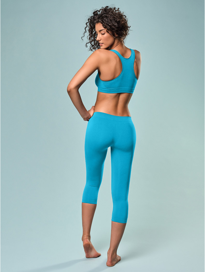 WOMAN MEDIUM LEGGINGS TURQUOISE