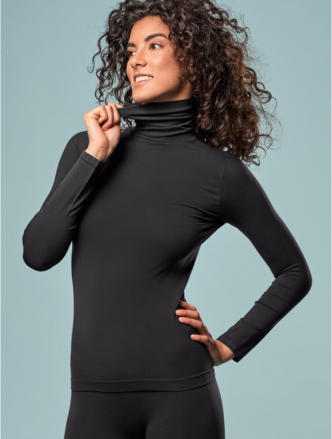 Dolcevita nero donna discount