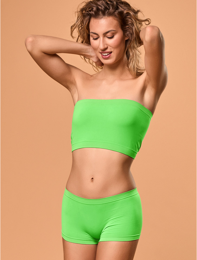 SHORTY DONNA CLASSIC VERDE FLUO'