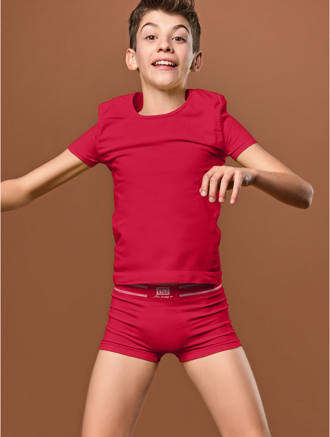 BOXERSHORTS FÜR JUNGEN ROT