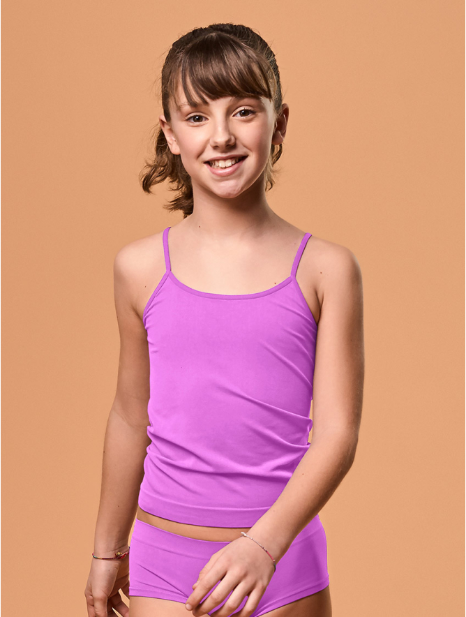GIRLS' CAMISOLE ORCHID